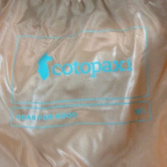 Cotopaxi Pacaya Insulated Jacket Teal Light Blue Colorblock Coat Pockets Small - Picture 6 of 10